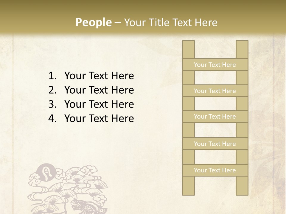 Legend Eastern Wallpaper PowerPoint Template