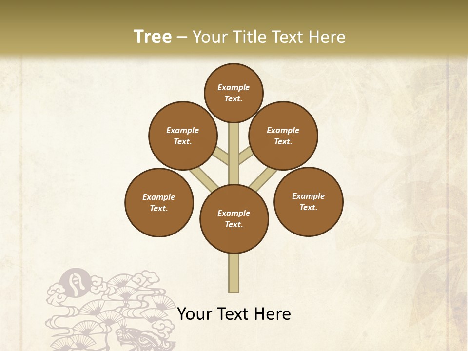 Legend Eastern Wallpaper PowerPoint Template