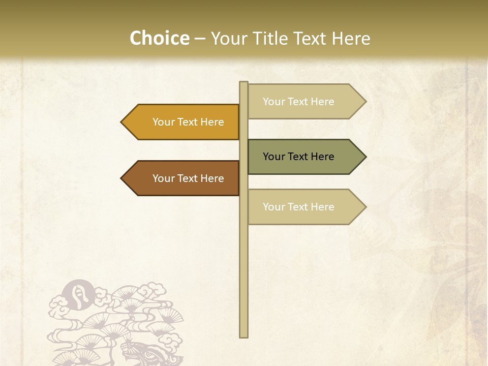 Legend Eastern Wallpaper PowerPoint Template