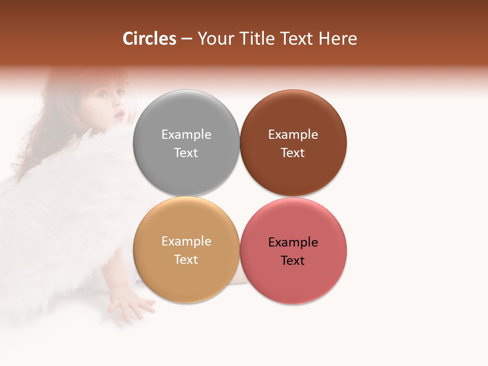 Holiday Portrait Cupid PowerPoint Template