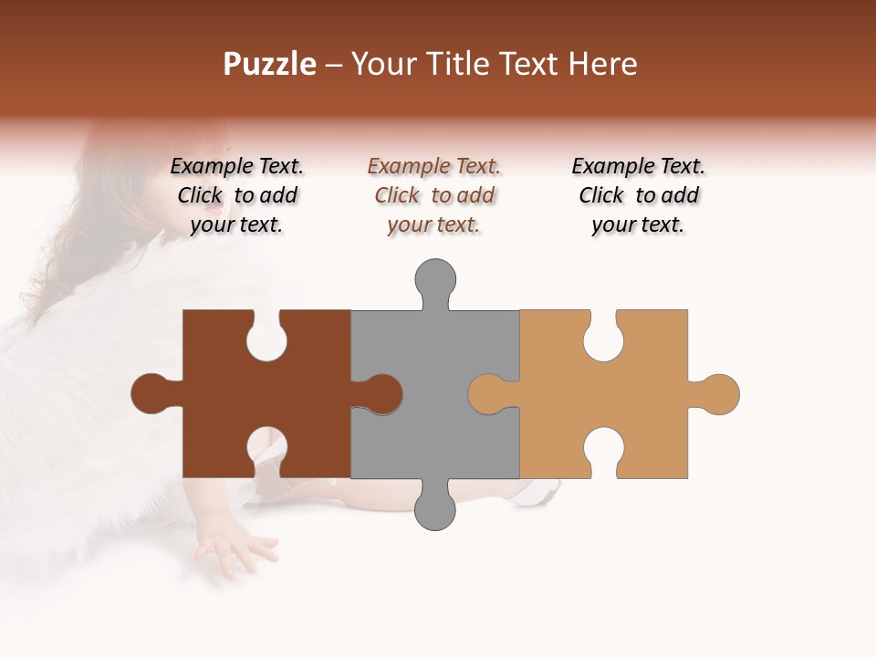 Holiday Portrait Cupid PowerPoint Template