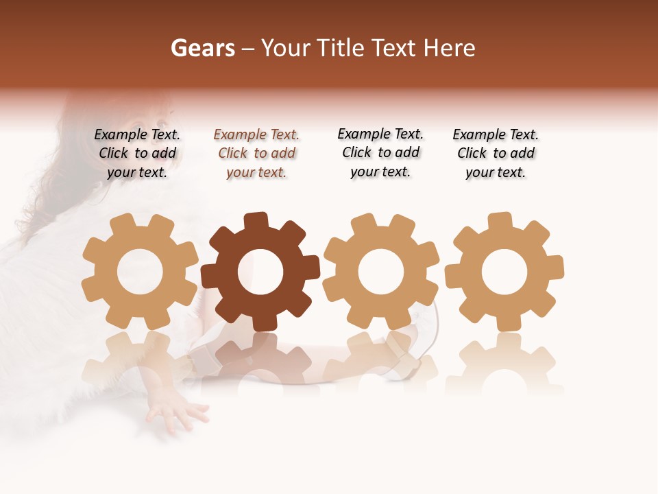 Holiday Portrait Cupid PowerPoint Template