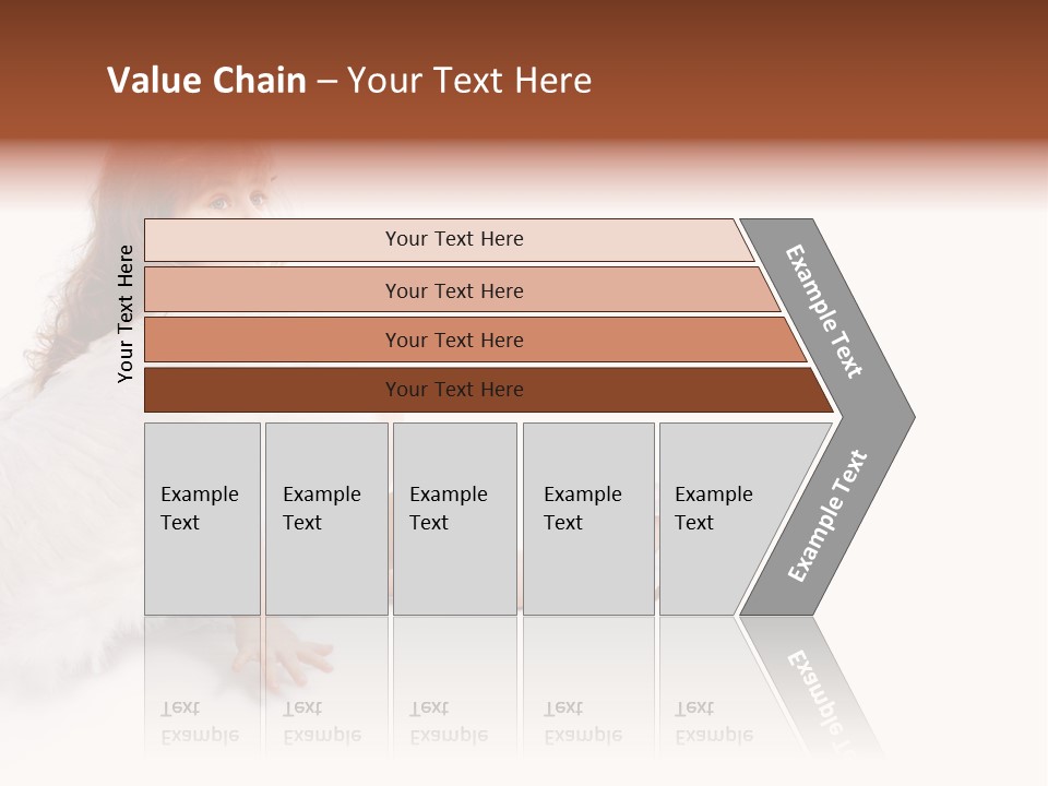 Holiday Portrait Cupid PowerPoint Template