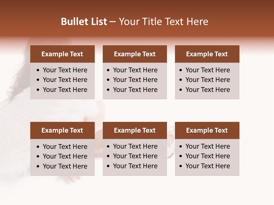 Holiday Portrait Cupid PowerPoint Template