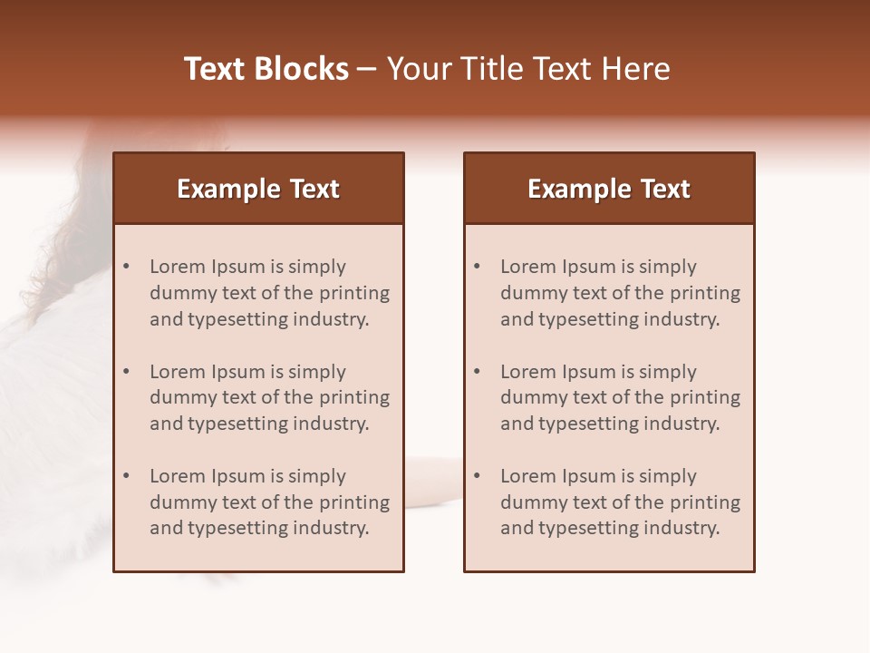 Holiday Portrait Cupid PowerPoint Template