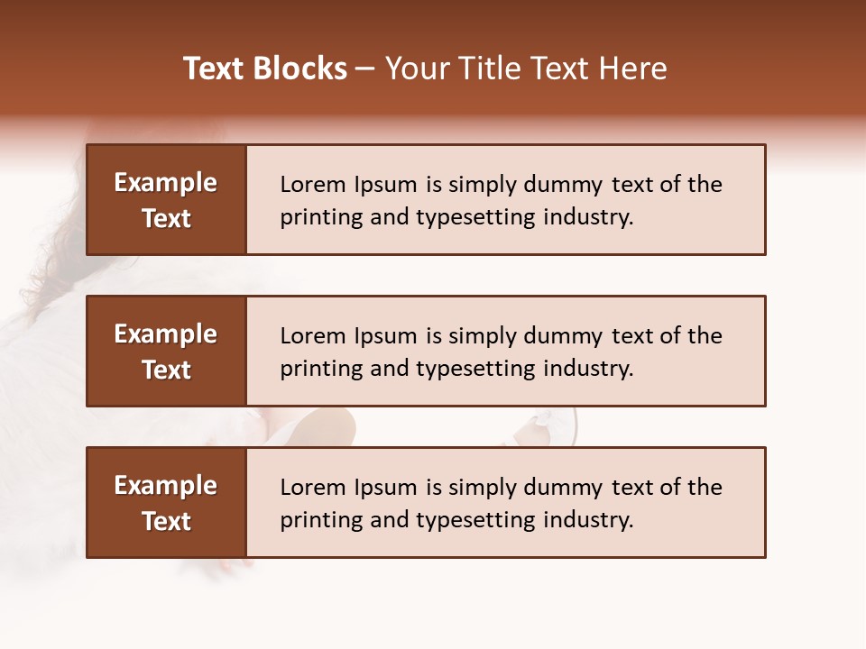Holiday Portrait Cupid PowerPoint Template