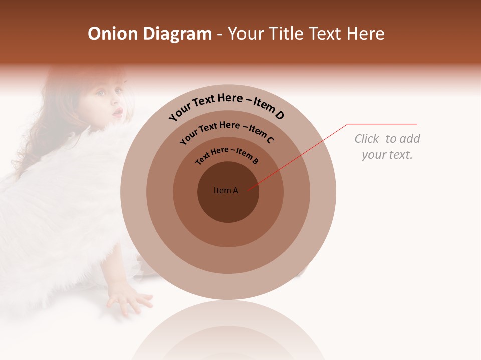 Holiday Portrait Cupid PowerPoint Template