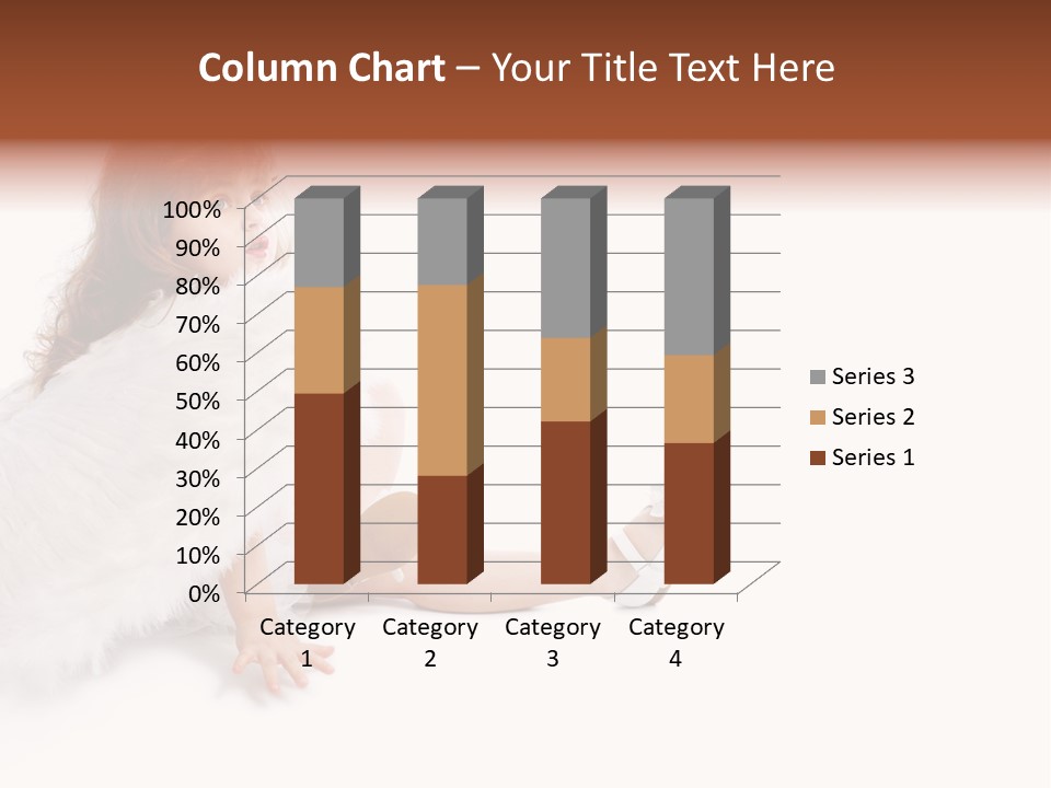 Holiday Portrait Cupid PowerPoint Template