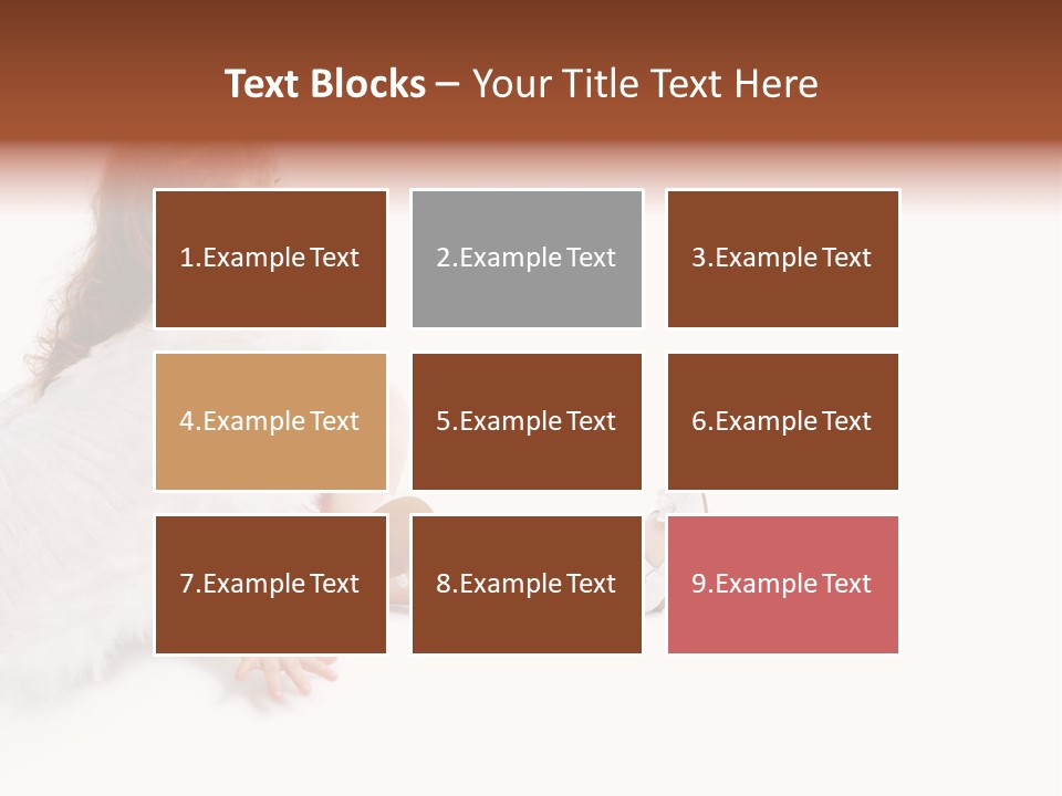 Holiday Portrait Cupid PowerPoint Template