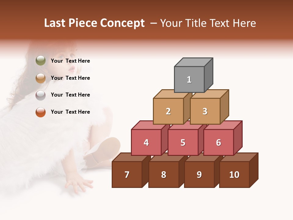 Holiday Portrait Cupid PowerPoint Template