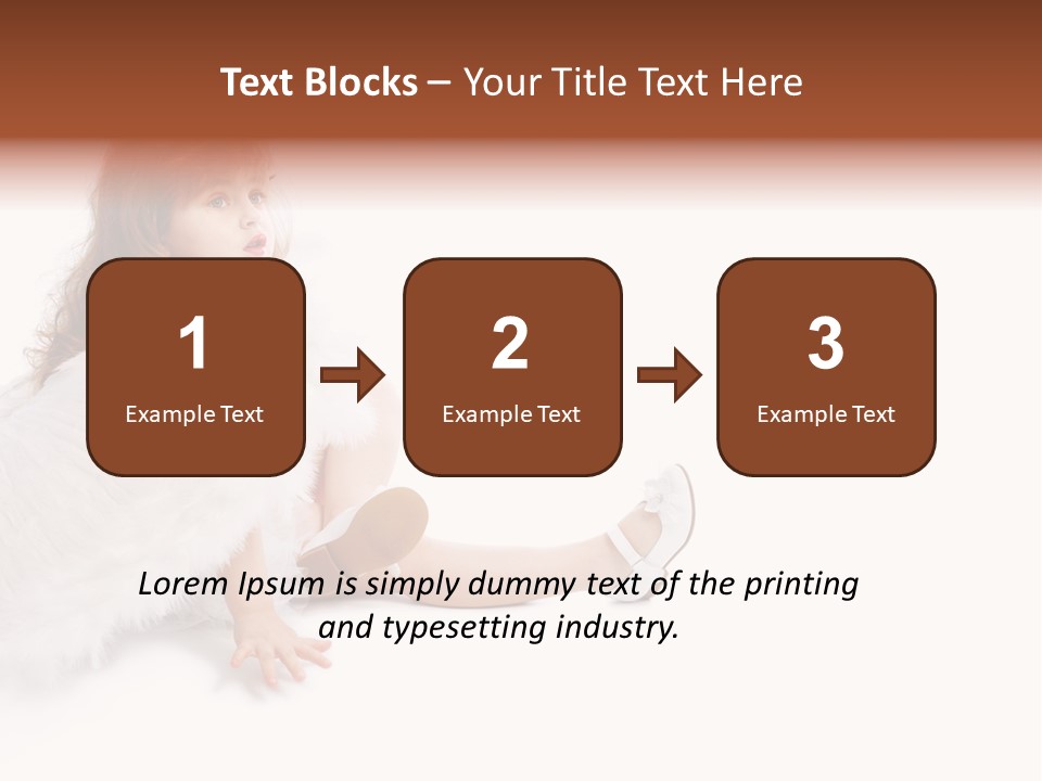 Holiday Portrait Cupid PowerPoint Template