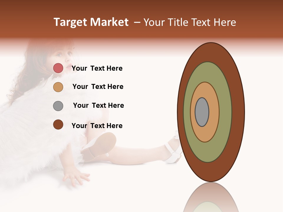 Holiday Portrait Cupid PowerPoint Template