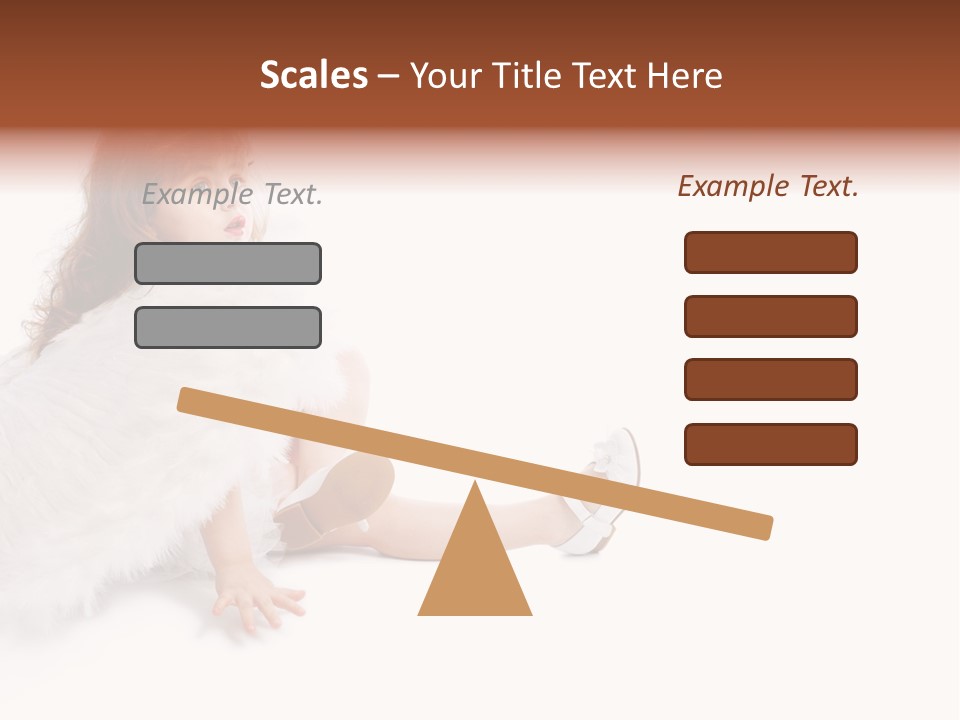 Holiday Portrait Cupid PowerPoint Template