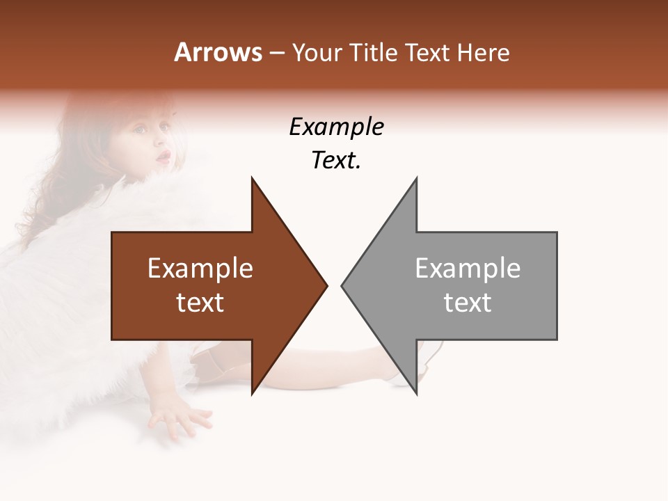 Holiday Portrait Cupid PowerPoint Template