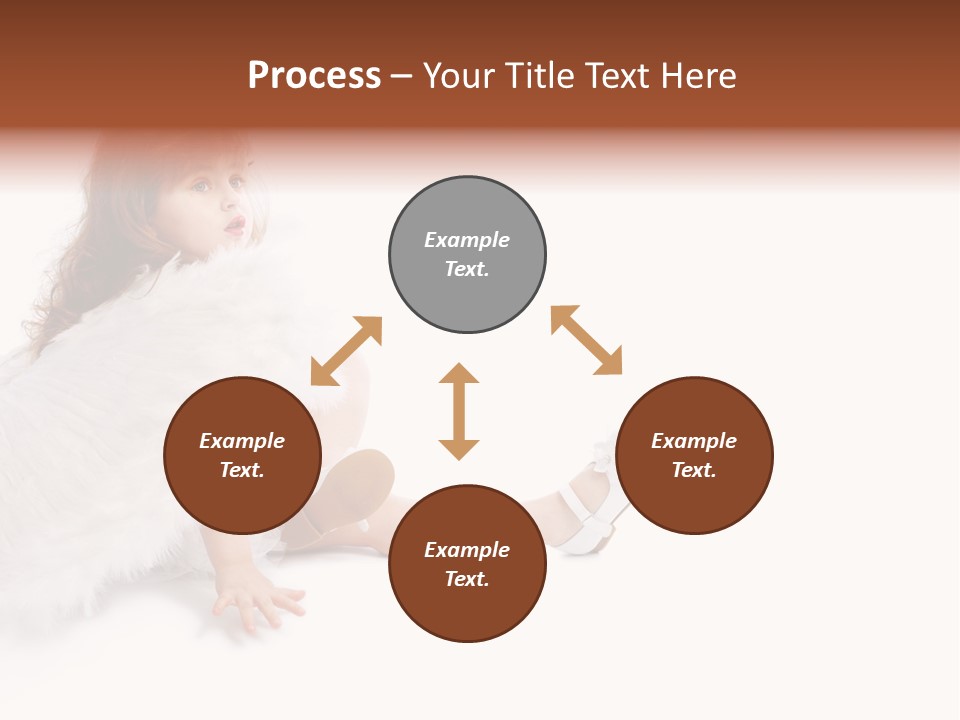 Holiday Portrait Cupid PowerPoint Template