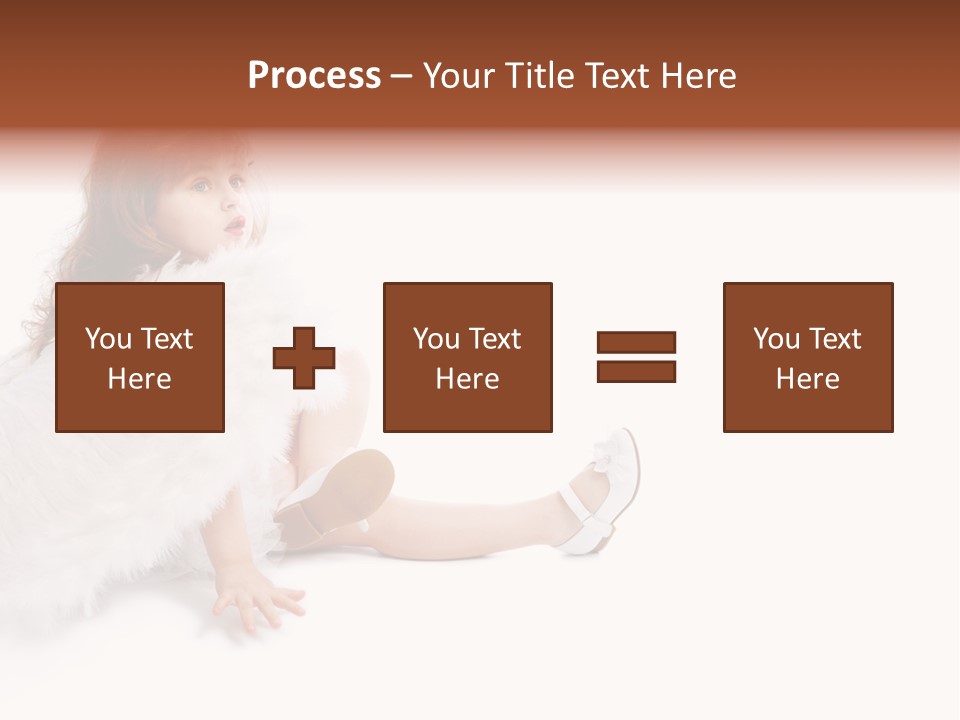 Holiday Portrait Cupid PowerPoint Template