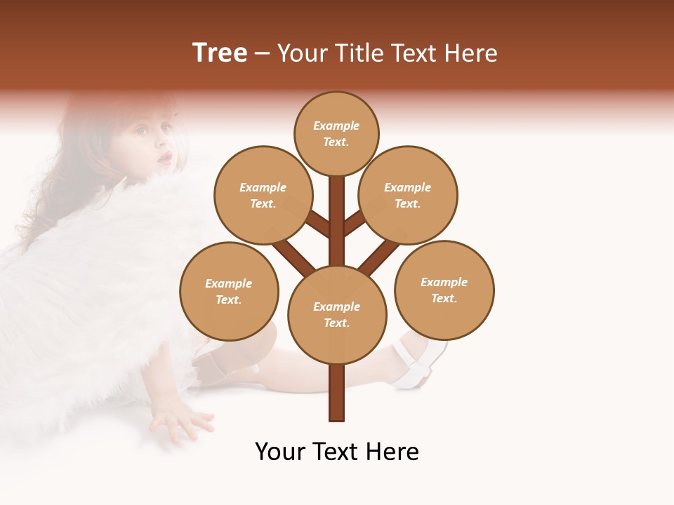 Holiday Portrait Cupid PowerPoint Template