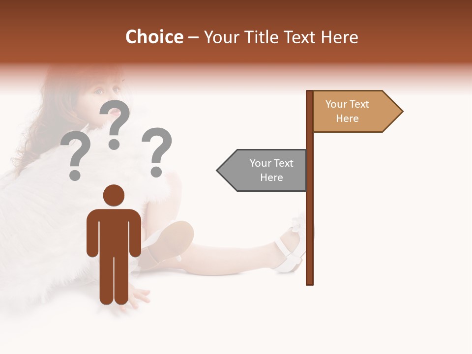 Holiday Portrait Cupid PowerPoint Template