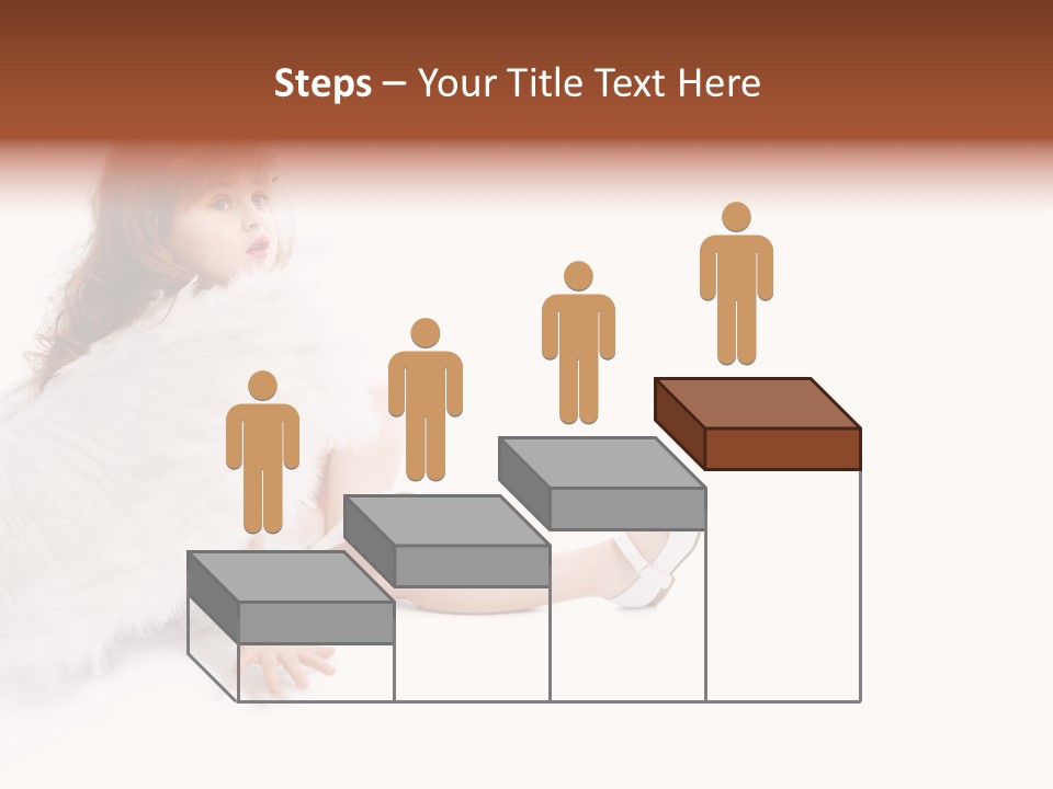 Holiday Portrait Cupid PowerPoint Template