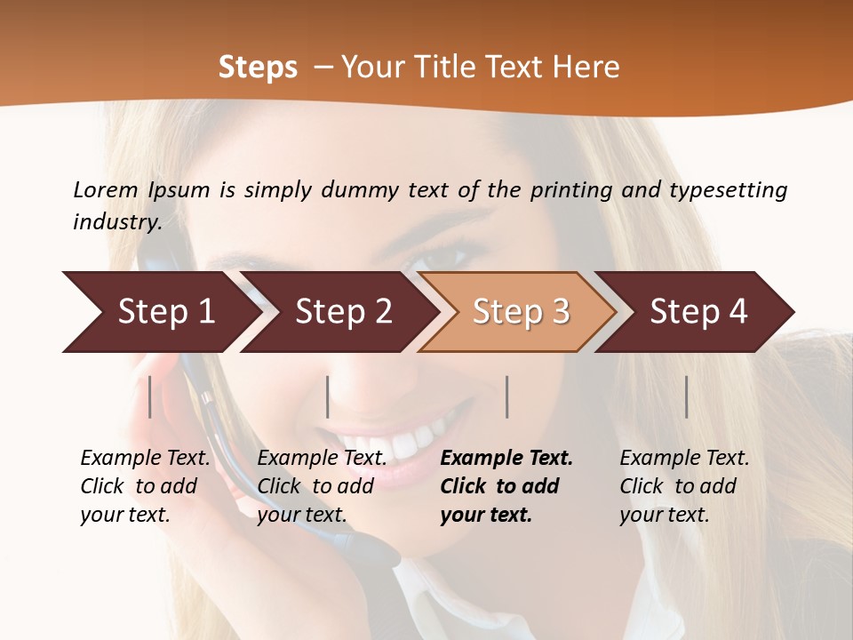 Kind Staff Cute PowerPoint Template