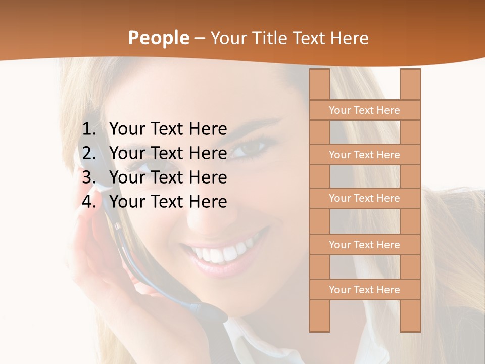 Kind Staff Cute PowerPoint Template