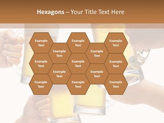 Drink Glass White PowerPoint Template