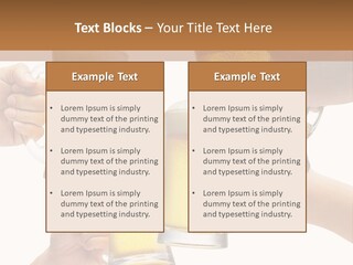 Drink Glass White PowerPoint Template