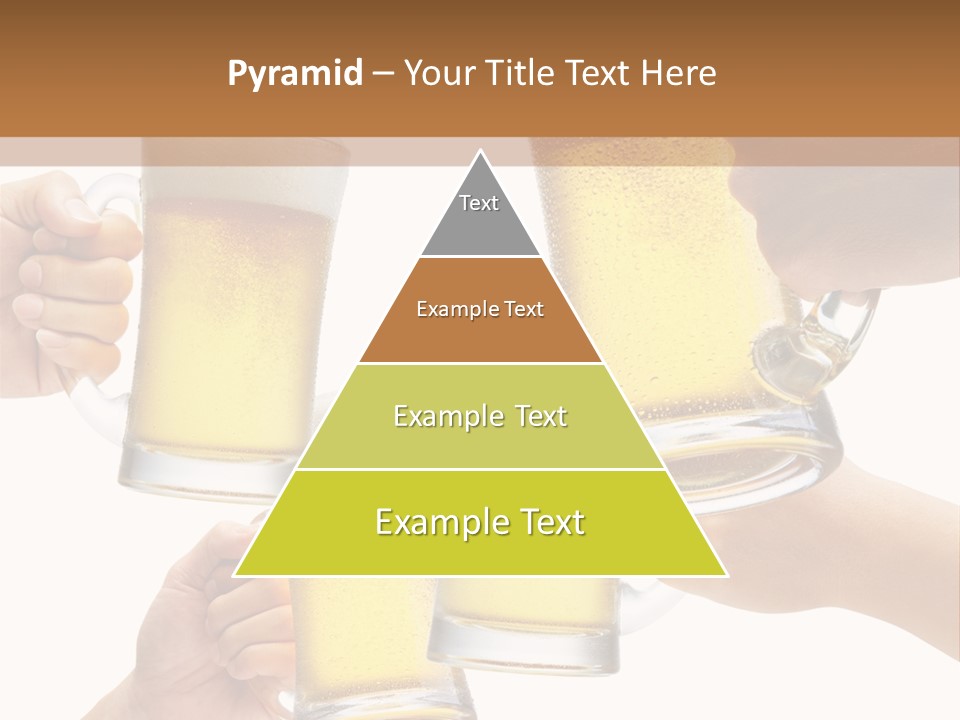 Drink Glass White PowerPoint Template