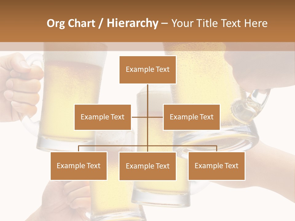 Drink Glass White PowerPoint Template