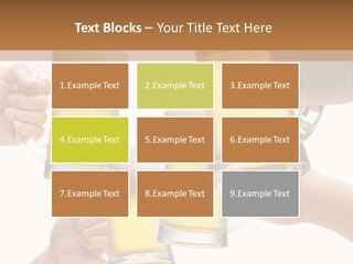 Drink Glass White PowerPoint Template