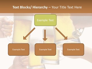 Drink Glass White PowerPoint Template