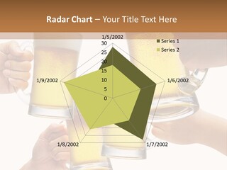 Drink Glass White PowerPoint Template
