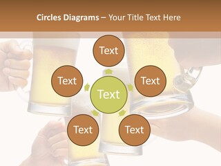 Drink Glass White PowerPoint Template