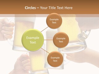 Drink Glass White PowerPoint Template