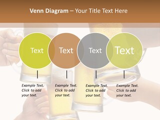 Drink Glass White PowerPoint Template