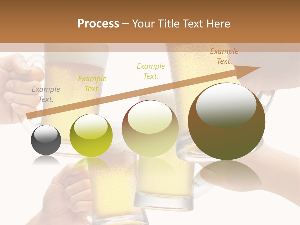 Drink Glass White PowerPoint Template