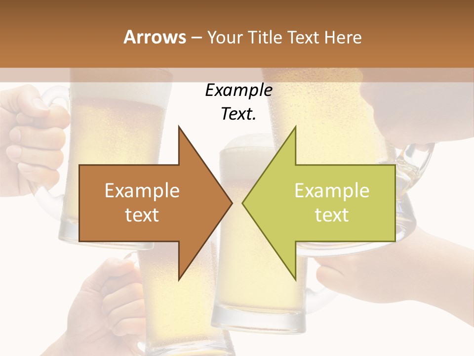 Drink Glass White PowerPoint Template
