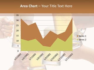 Drink Glass White PowerPoint Template