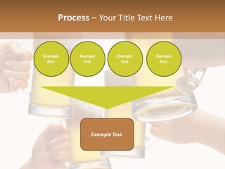 Drink Glass White PowerPoint Template