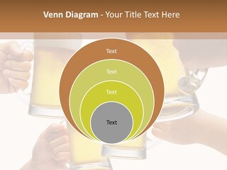 Drink Glass White PowerPoint Template