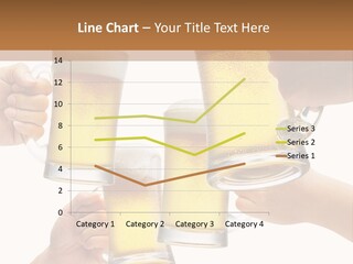 Drink Glass White PowerPoint Template