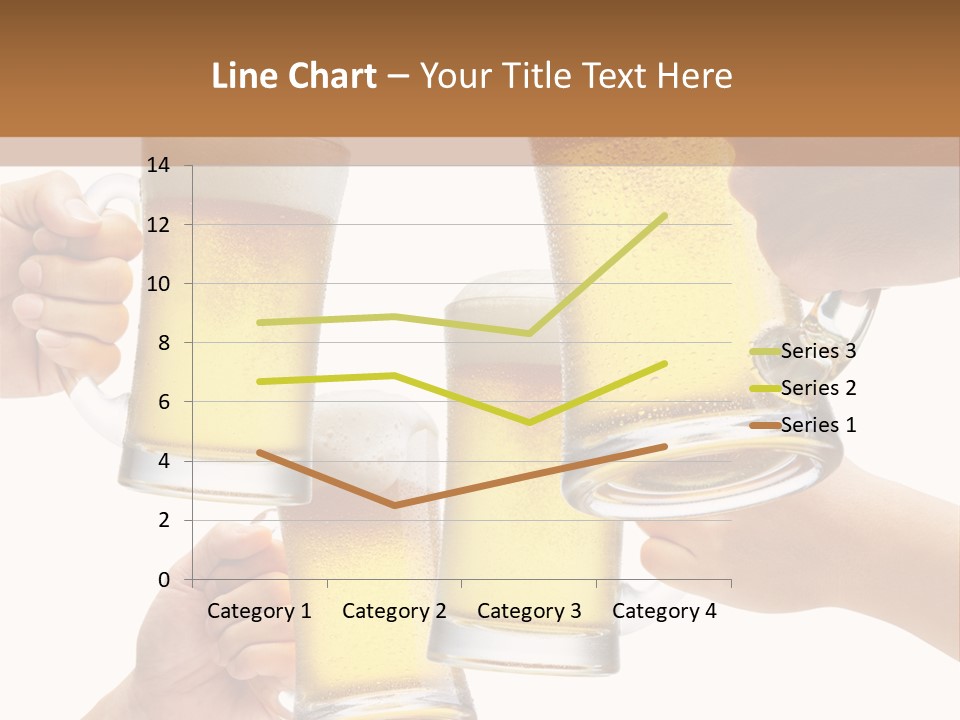 Drink Glass White PowerPoint Template