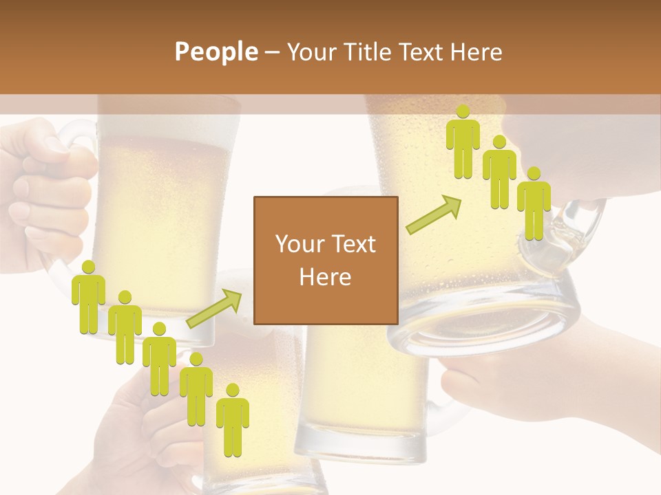 Drink Glass White PowerPoint Template