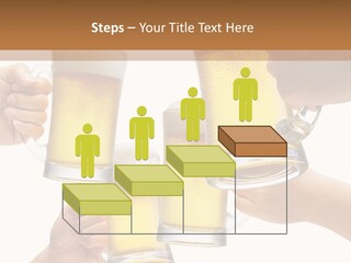 Drink Glass White PowerPoint Template