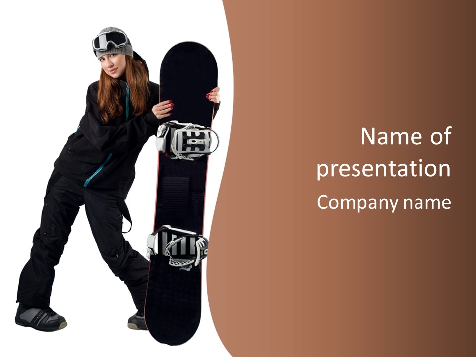 Mask Action Women PowerPoint Template