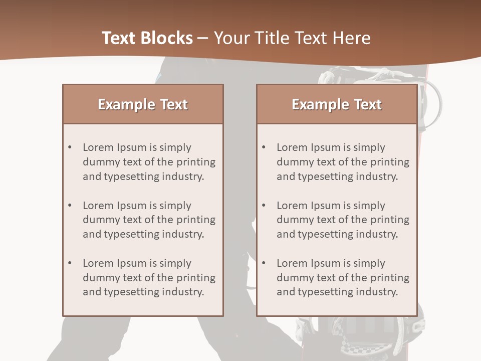 Mask Action Women PowerPoint Template