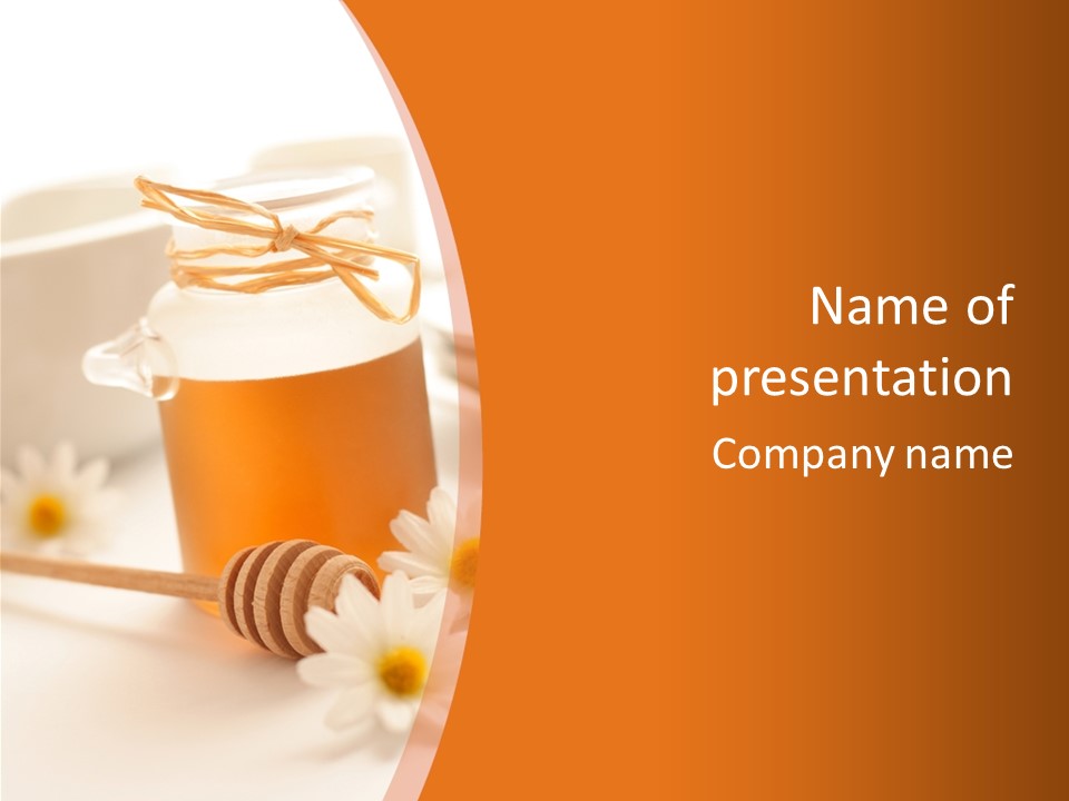 White Essential Organic PowerPoint Template