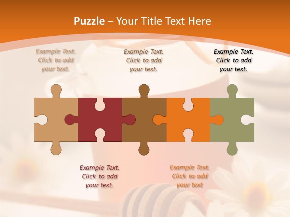 White Essential Organic PowerPoint Template