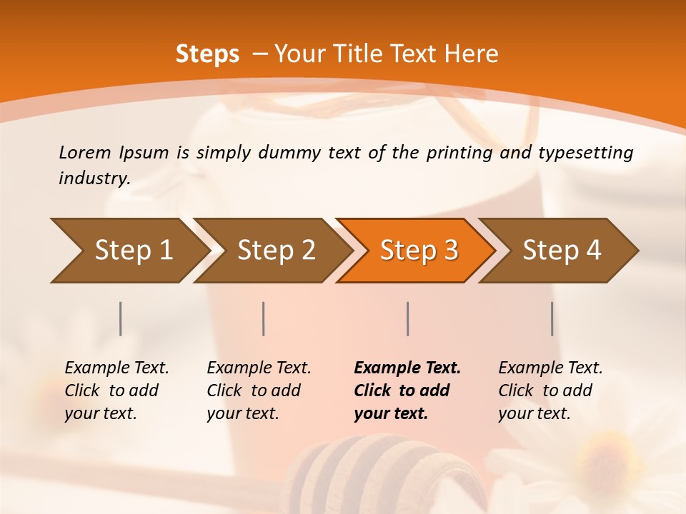 White Essential Organic PowerPoint Template