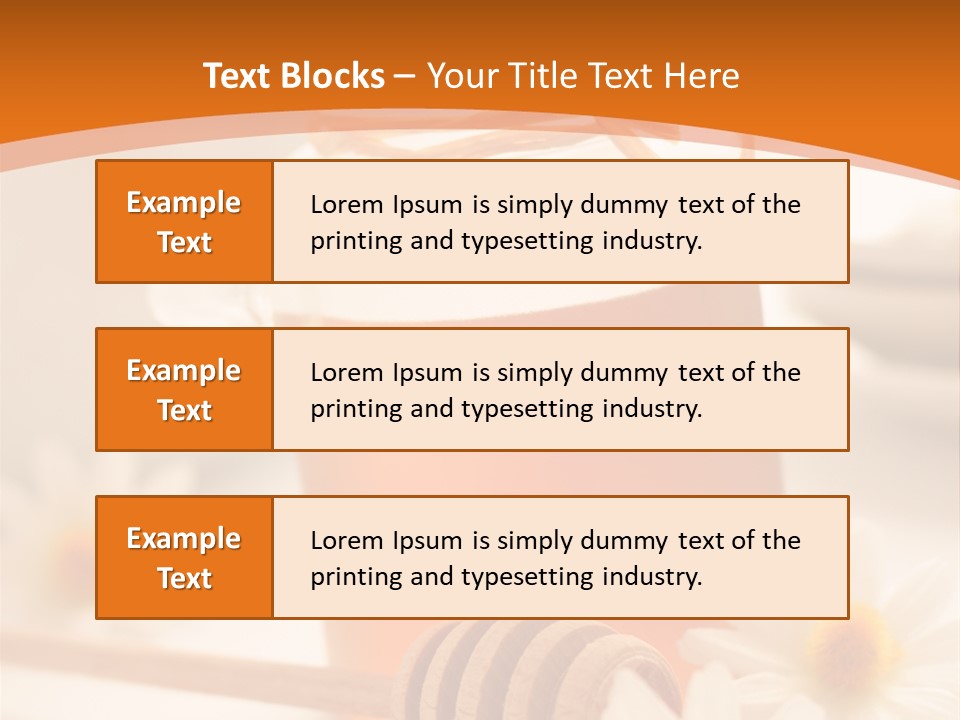 White Essential Organic PowerPoint Template